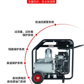双吸式3寸柴油自吸水泵